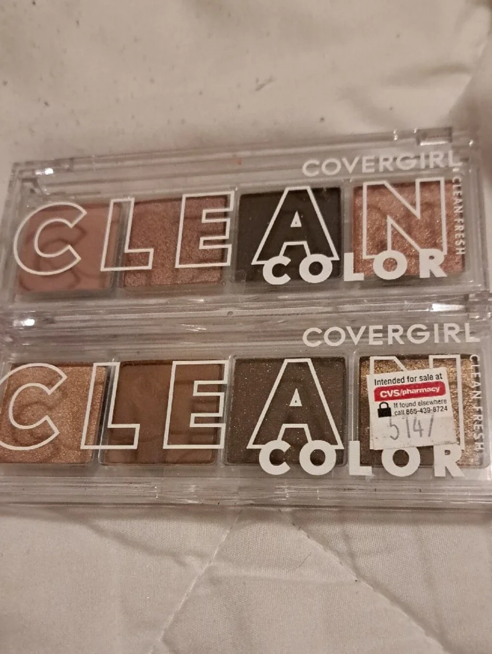 COVERGIRL CLEAN Color Eyeshadow Palettes - 4 Packs